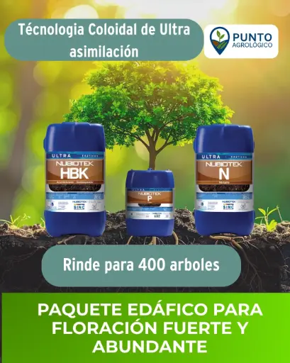 Paquete Edáfico para Floración Fuerte y Abundante